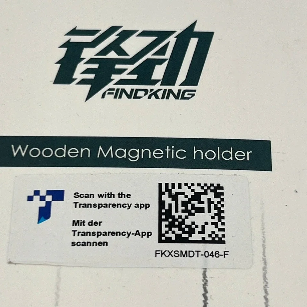 FINDKING Magnetic Knife Holder 18in Ash Wood Brown FKXSMDT-046-F New